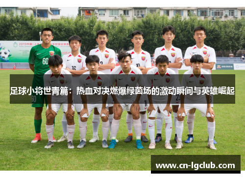 足球小将世青篇：热血对决燃爆绿茵场的激动瞬间与英雄崛起